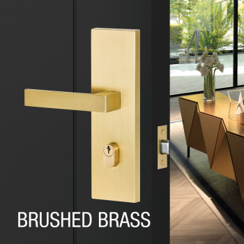 Brushed brass Entry Pro 3.0 available soon