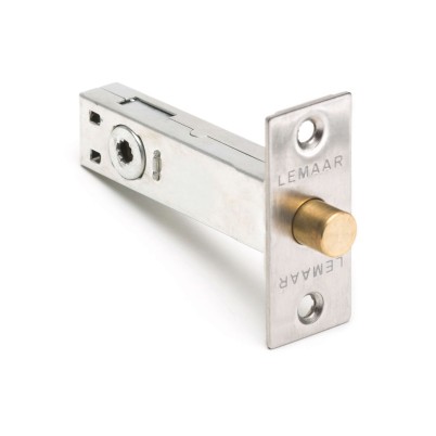 60mm Privacy Bolt - Satin Chrome