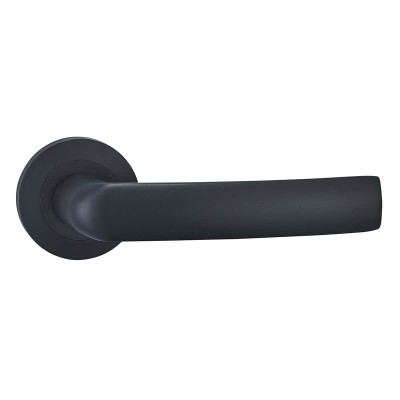 black door handle