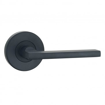 black door handle