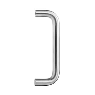 150 x 16mm D Pull - Satin Stainless Steel