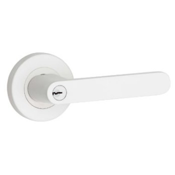 white door handles
