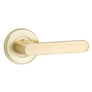Almeri Passage 22401BB Almeri passage door handle, brushed brass