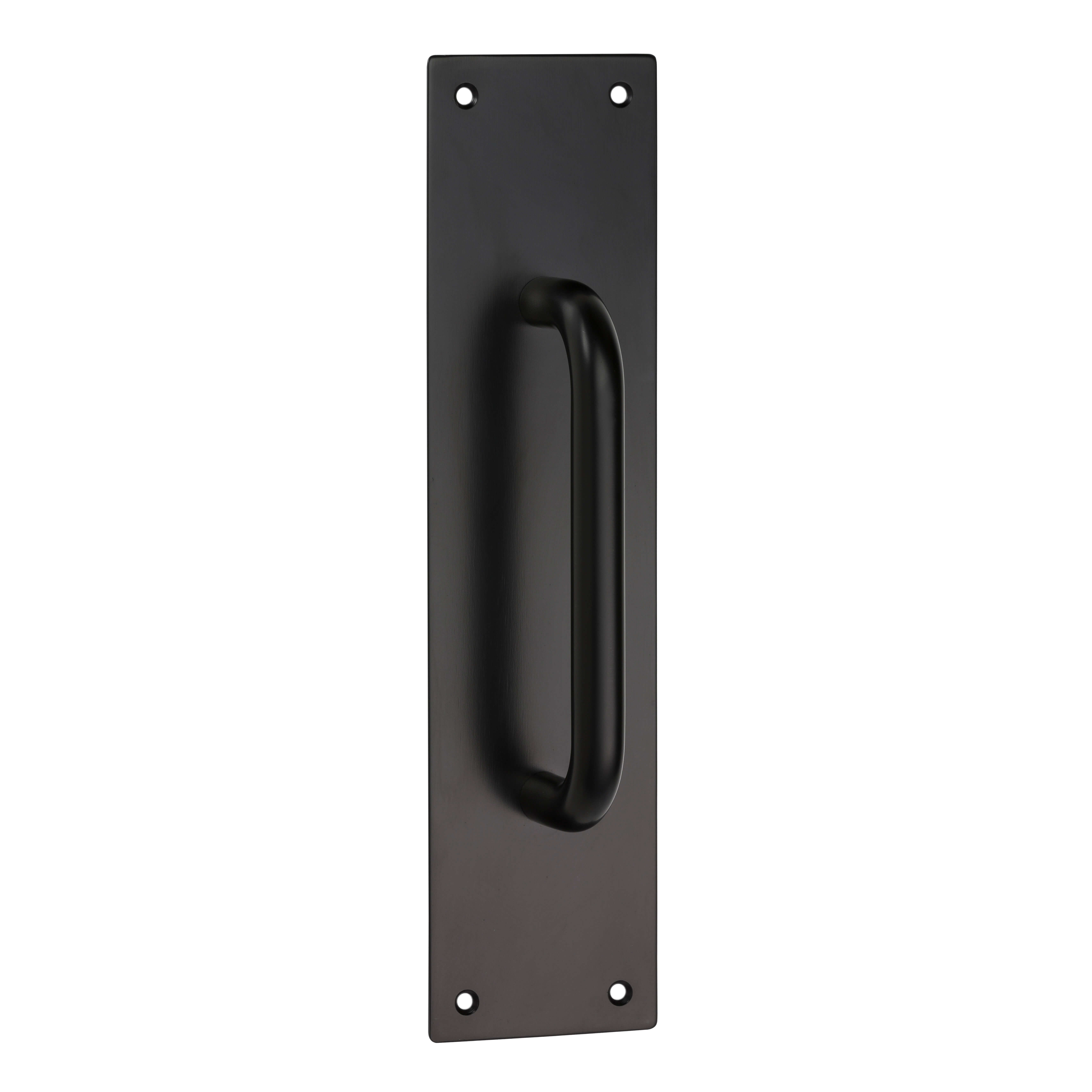 150 x 16 D Pull on 250 x 65 x 2mm Plate - Black » Lemaar