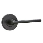 black door handle