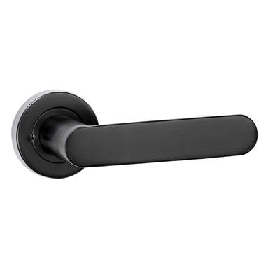 Black Belize Privacy Set Lemaar Door Handle v2