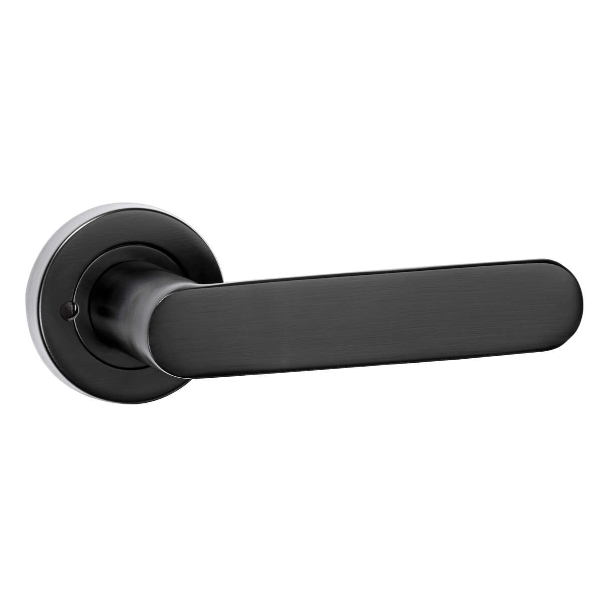 Black Belize Privacy Set Lemaar Door Handle