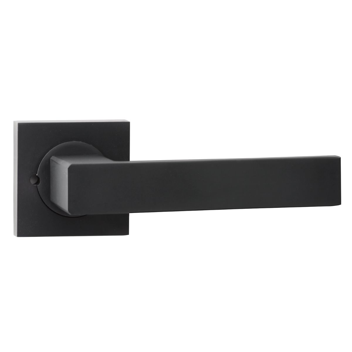 Black Cadalso Privacy Set Door Handle