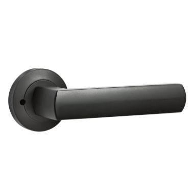Black Pombal Privacy Set Door Handle v2