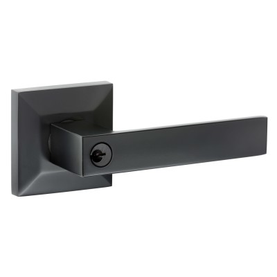 black door handle