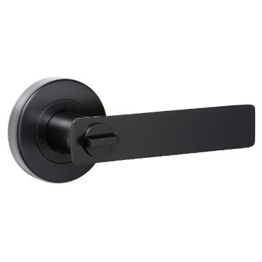 Lyon Privacy Set Black Door Handle v2