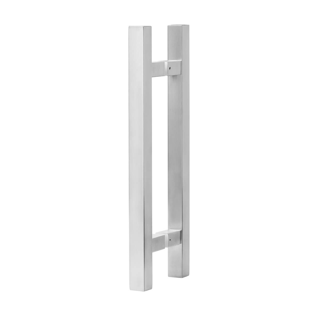 Square 450mm x 30mm Back To Back Door Pull - Satin Stainless Steel