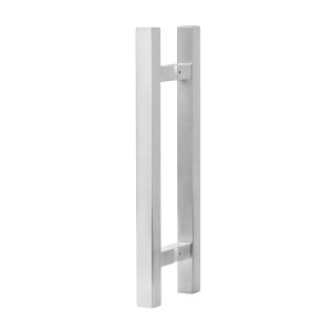 Square 600mm back to back door pull