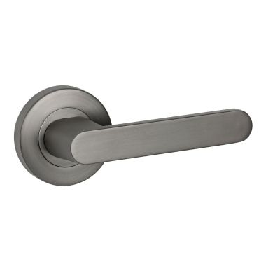 dummy gun metal grey door handle