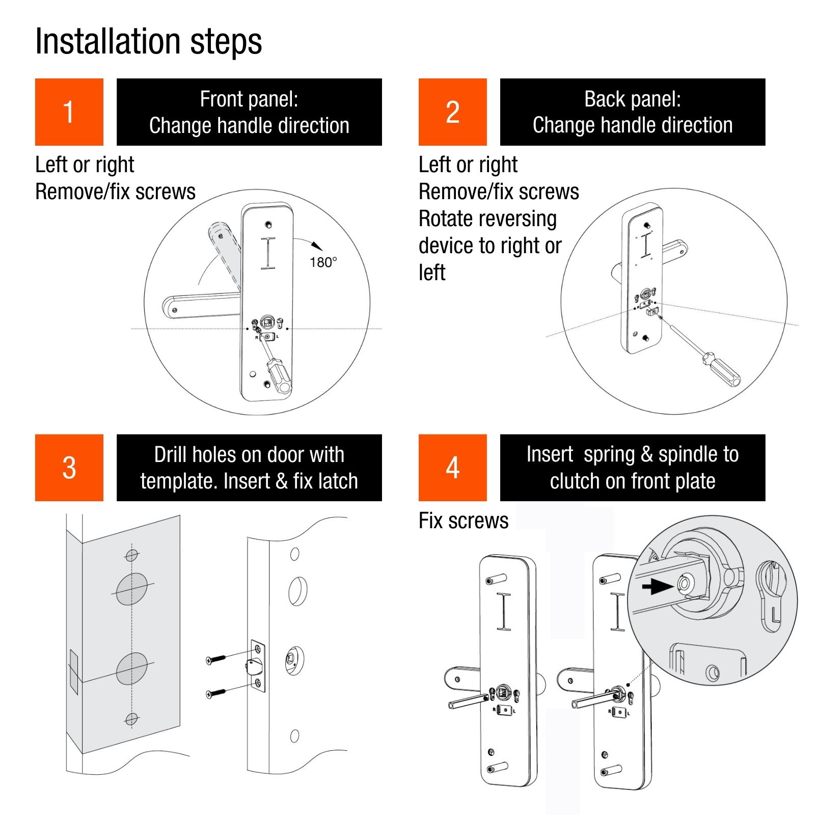 installation steps smart lock bunnings lemaar 5