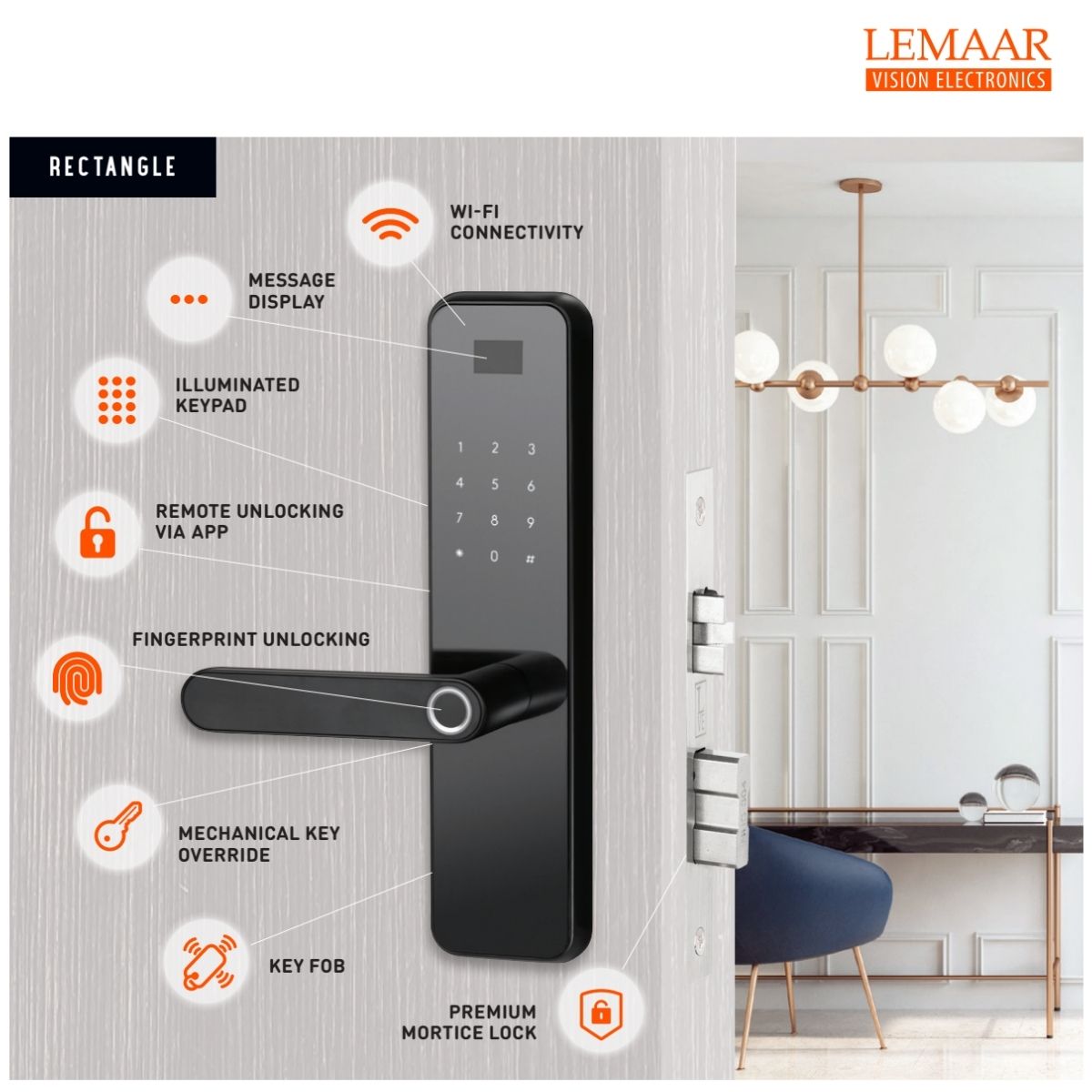 smart lock digital lock v2