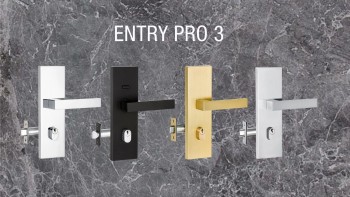 Front door handle range, Entry Pro 3