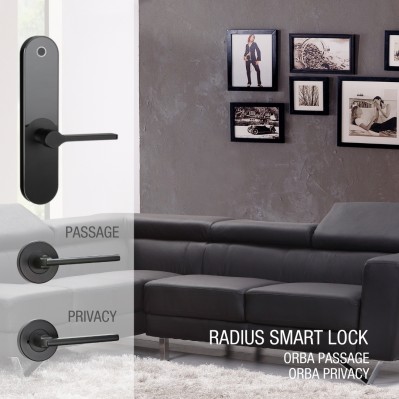 door hardware complete solution with smart lock and passage handle