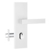 White front door handle, Entry Pro 3.0
